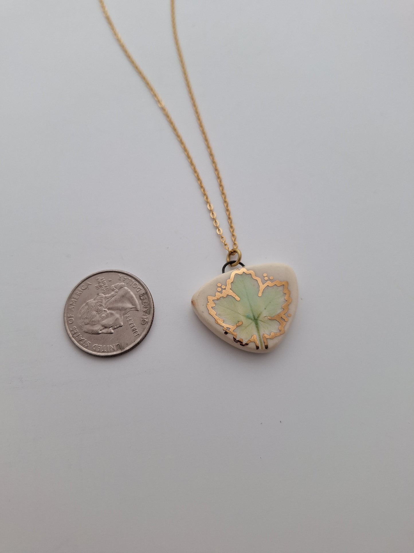 Wild Strawberry Ceramic Necklace