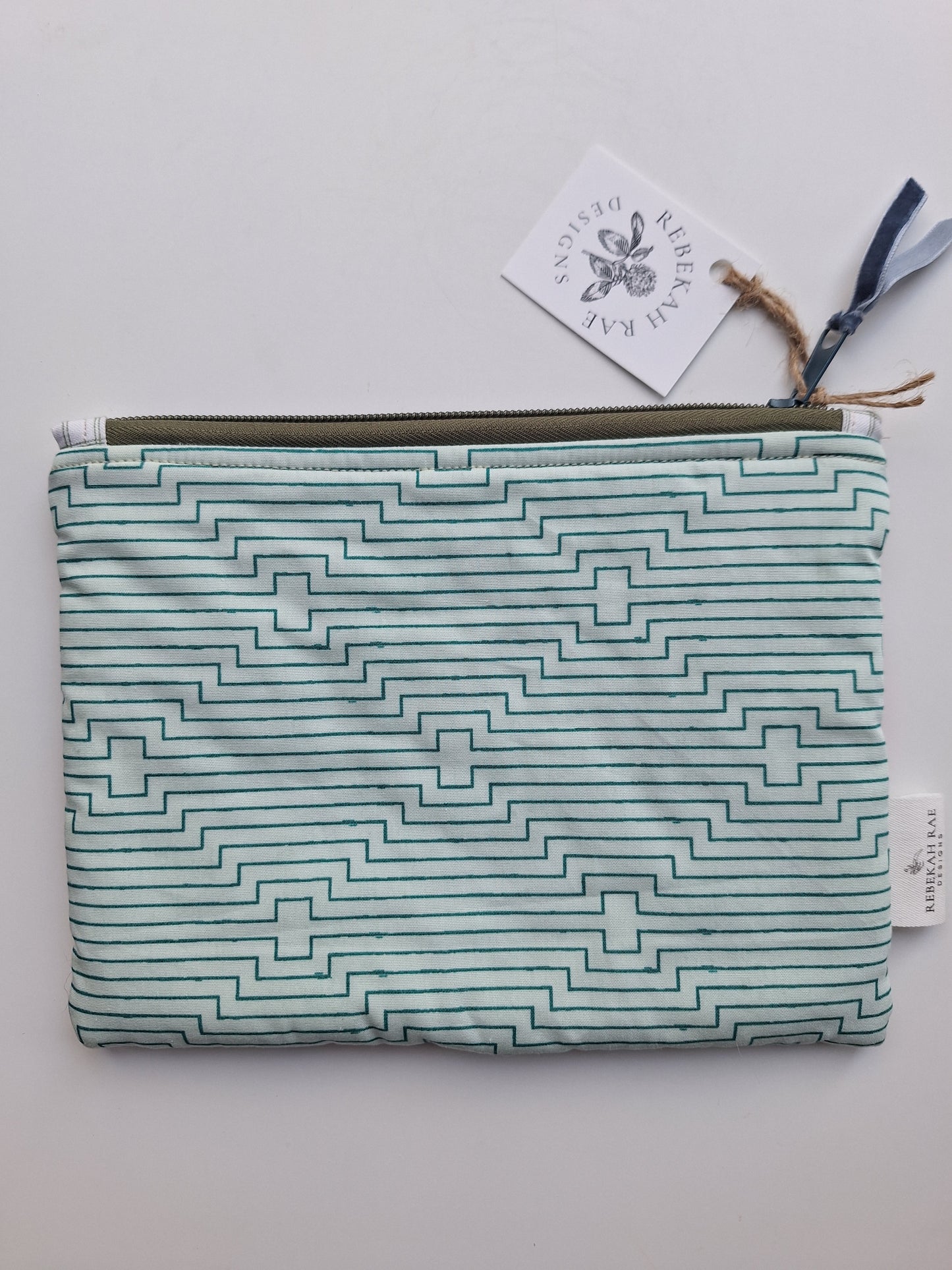 Heirloom Patchwork Zipper Pouch
