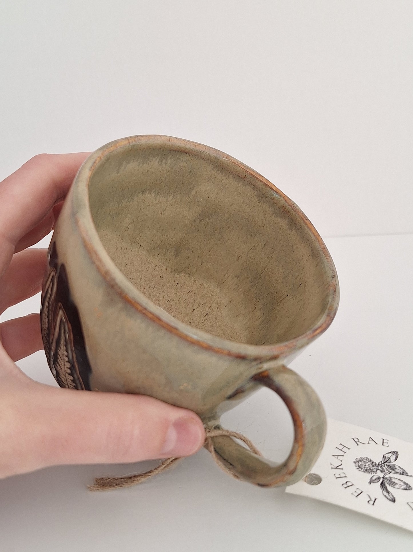 Pressed Fern Mug
