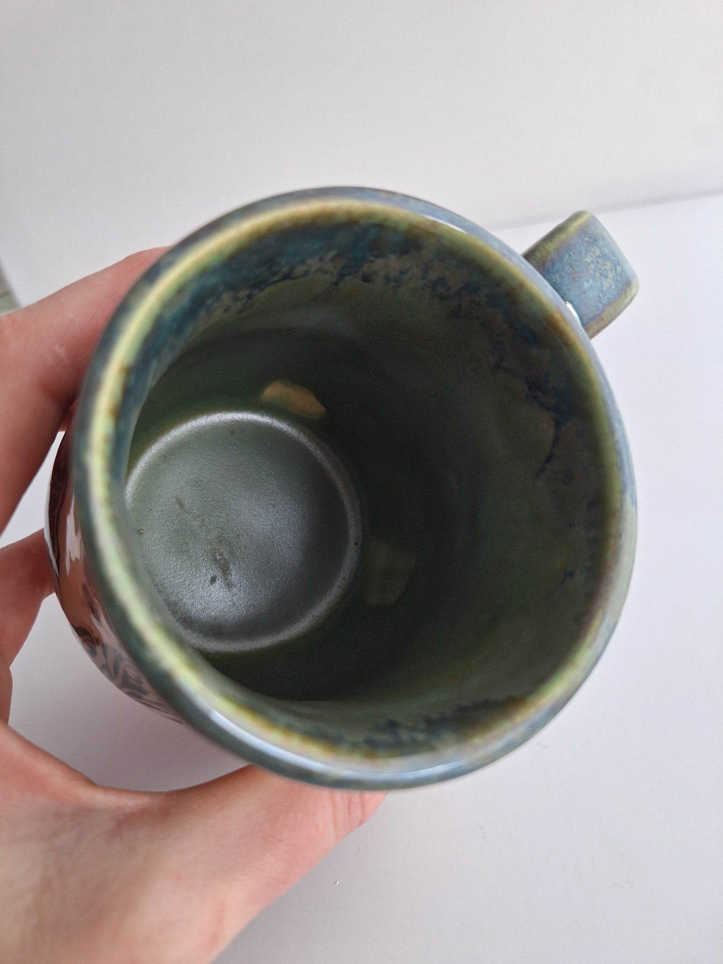 Hand-carved Fish Mug