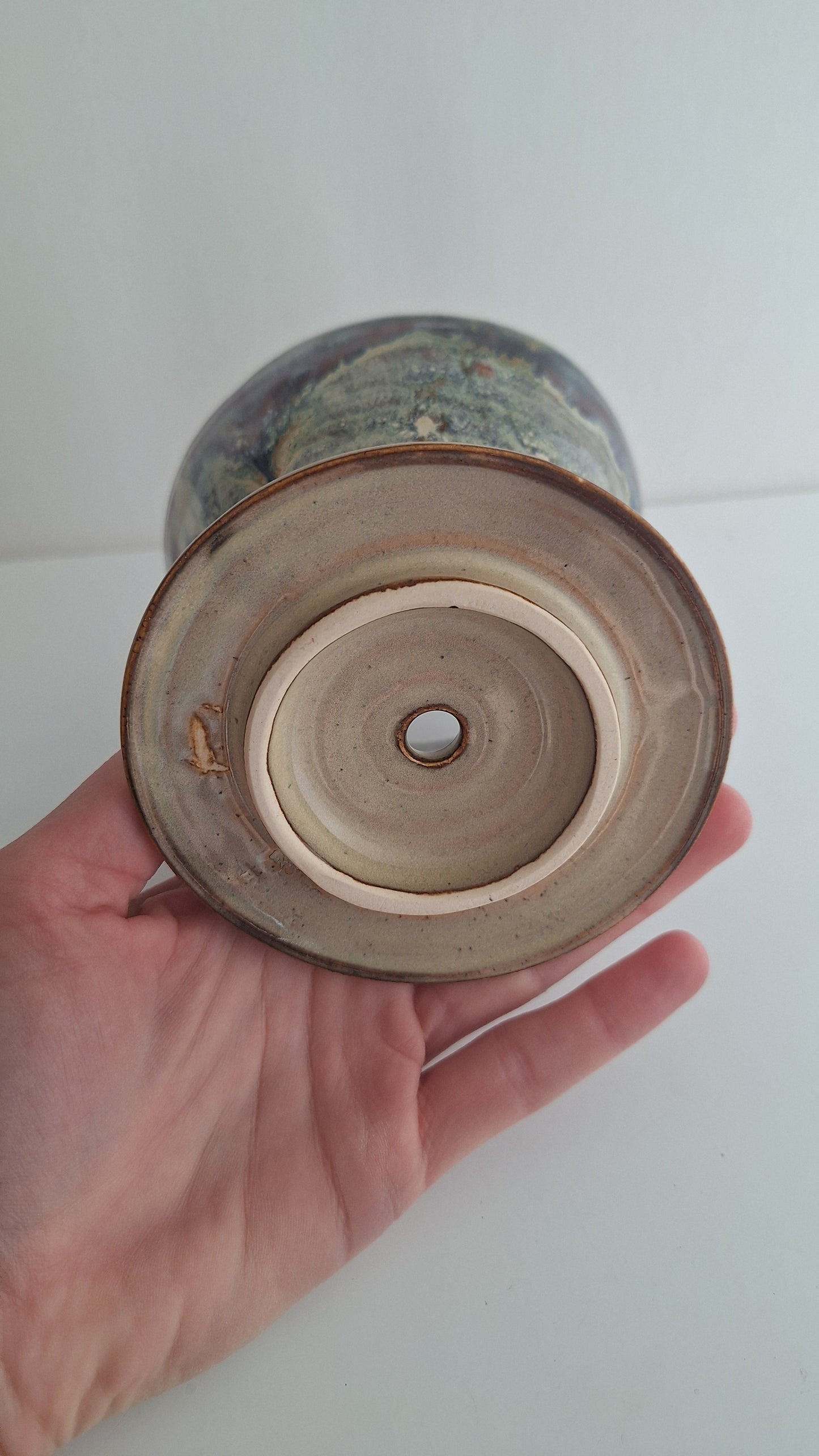 Earthy Pour Over Coffee Dripper, Stoneware