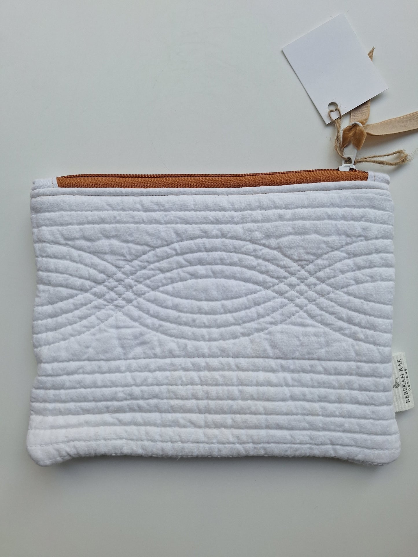 Heirloom Quilt Zipper Pouch