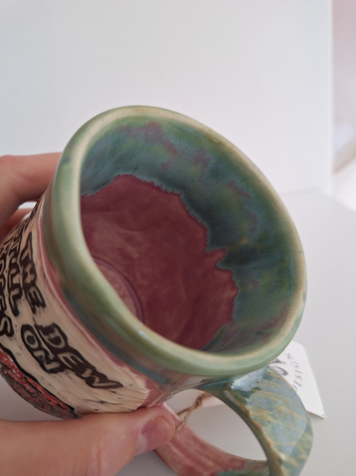 Hand-carved In The Garden Mug
