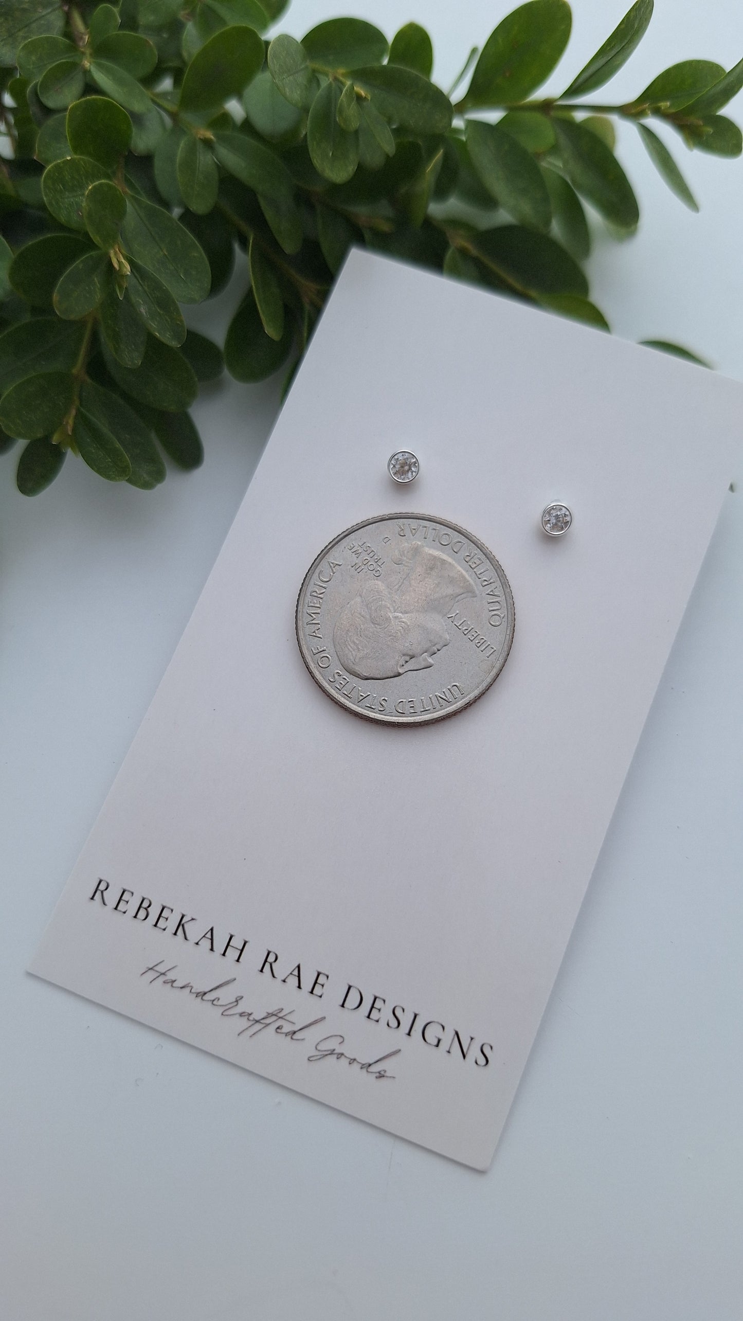 Pebble Post Earrings- small