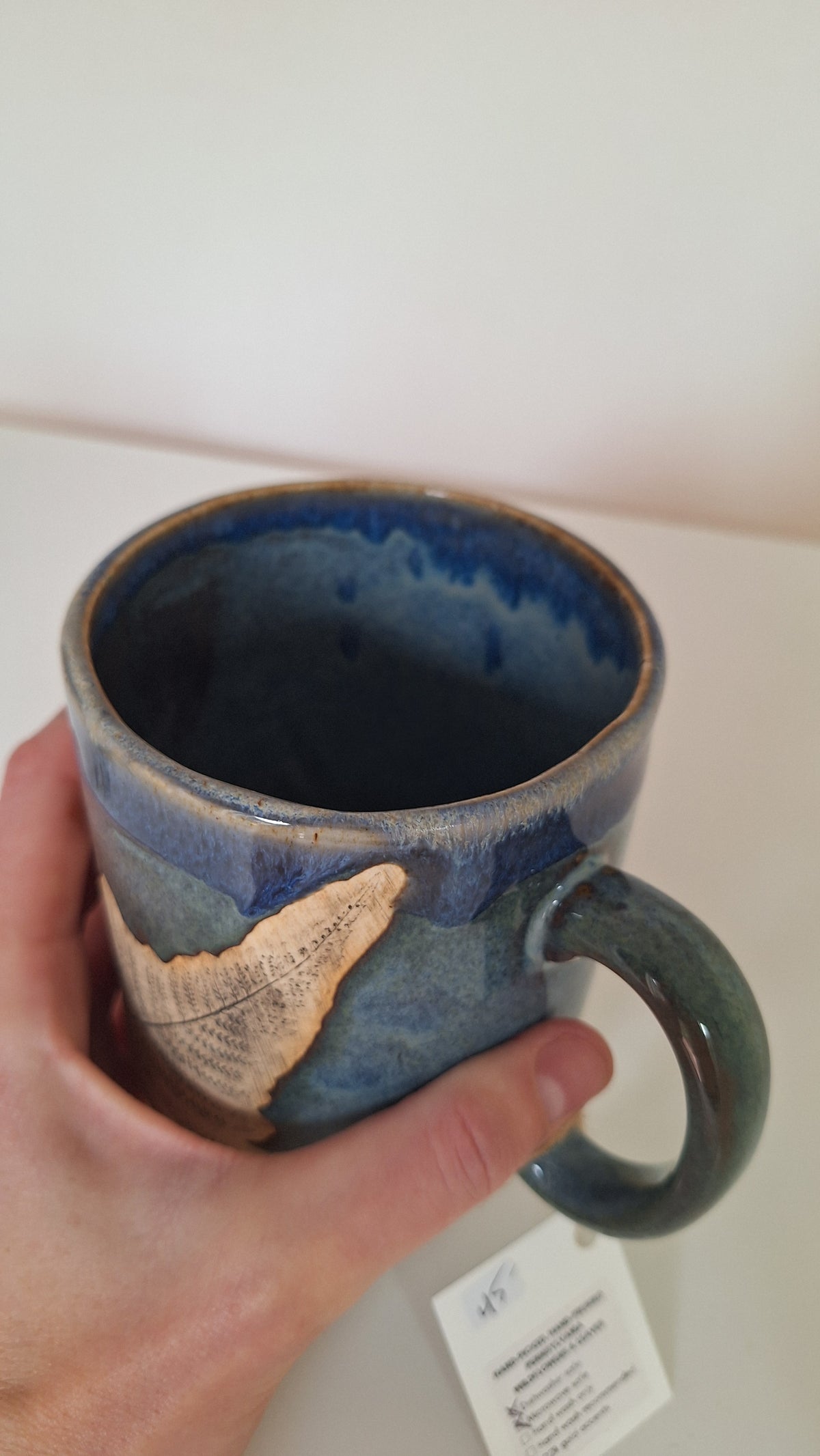 Wild Fern Big Mug - Botanical Imprint
