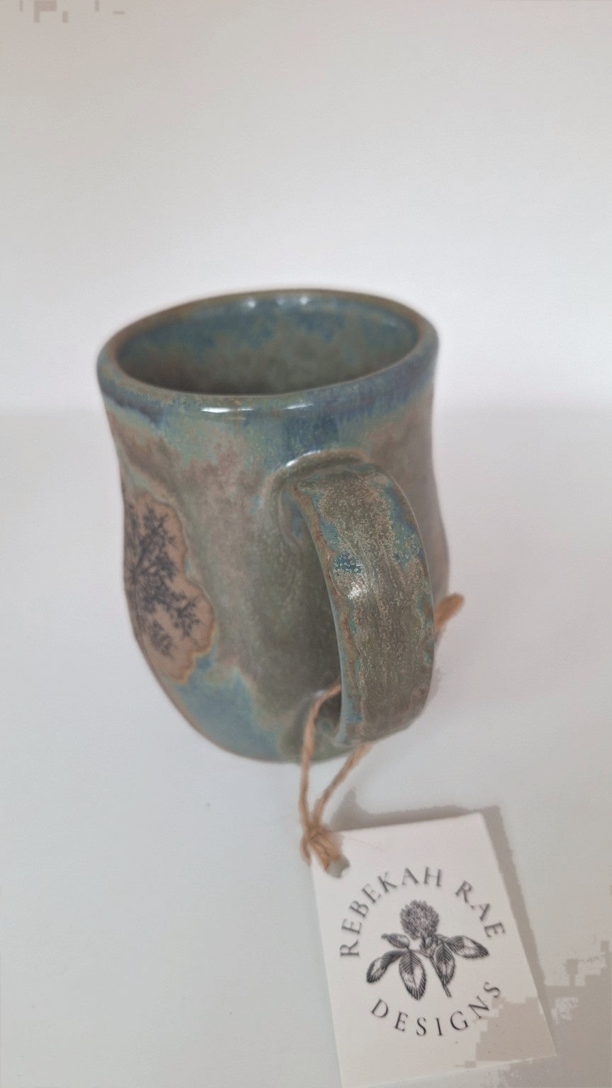 Queen Anne's Lace Mug - Botanical Imprint