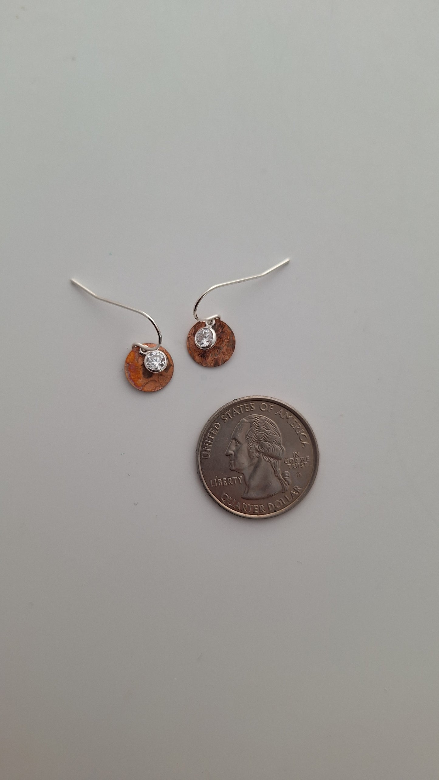 Tiny Moonbeam Earrings