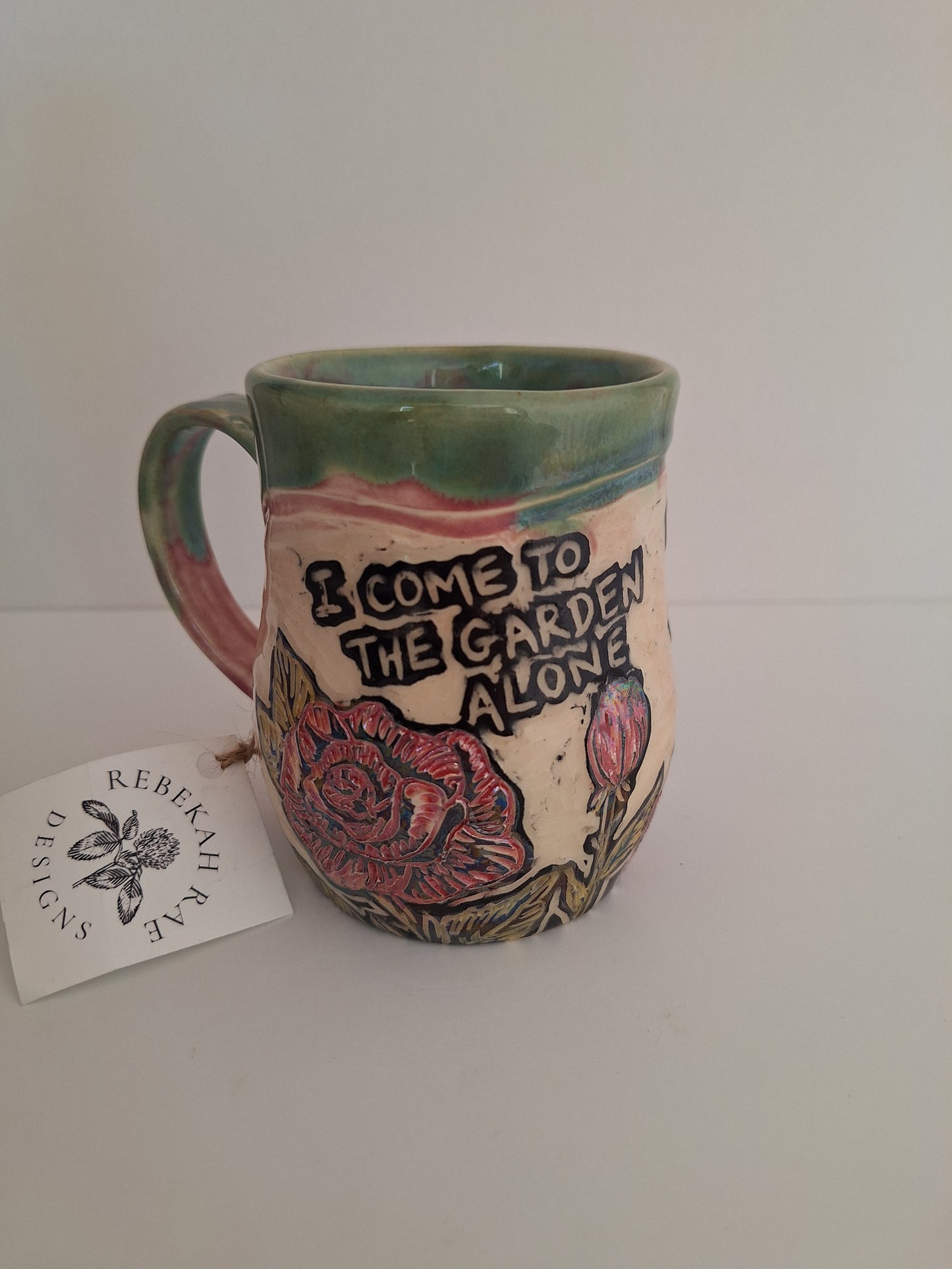 Hand-carved In The Garden Mug