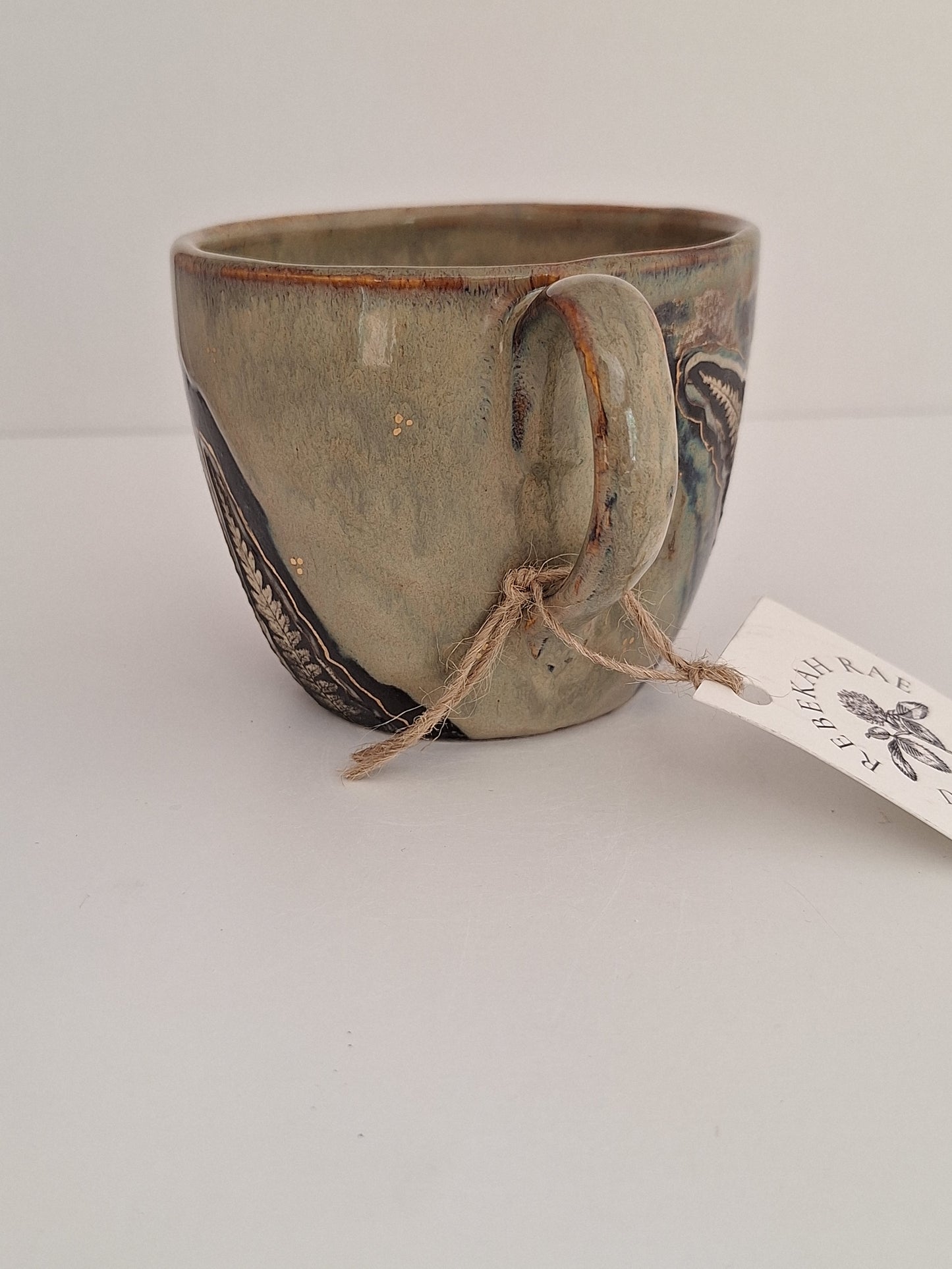 Pressed Fern Mug