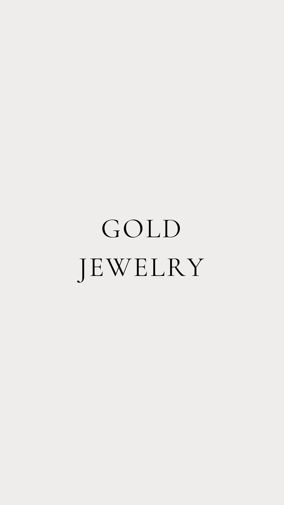 Gold Jewelry