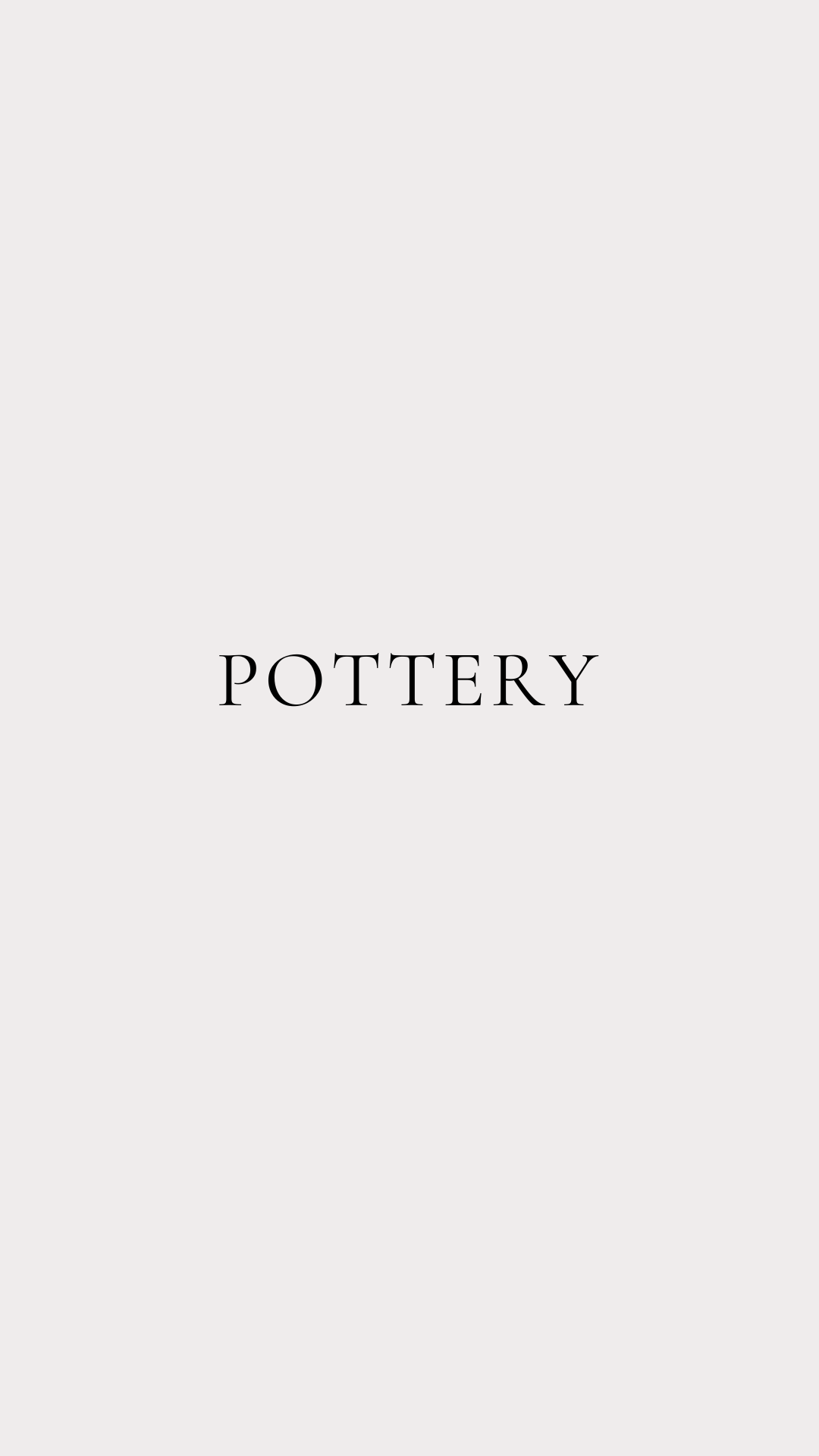 Pottery