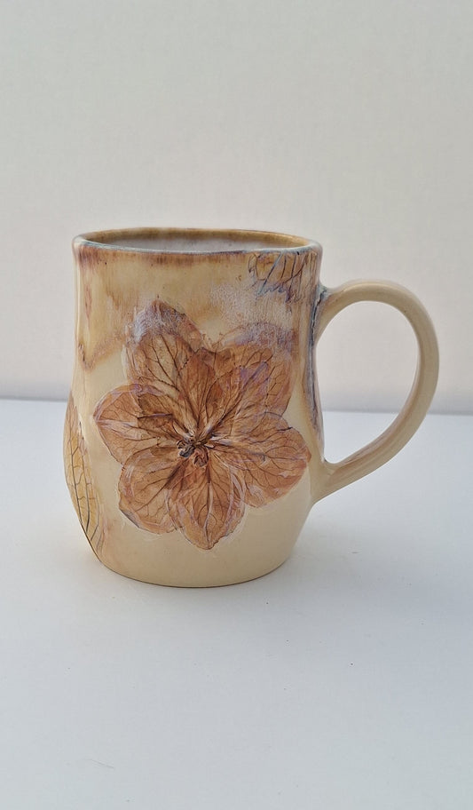 Star Hydrangea Mug