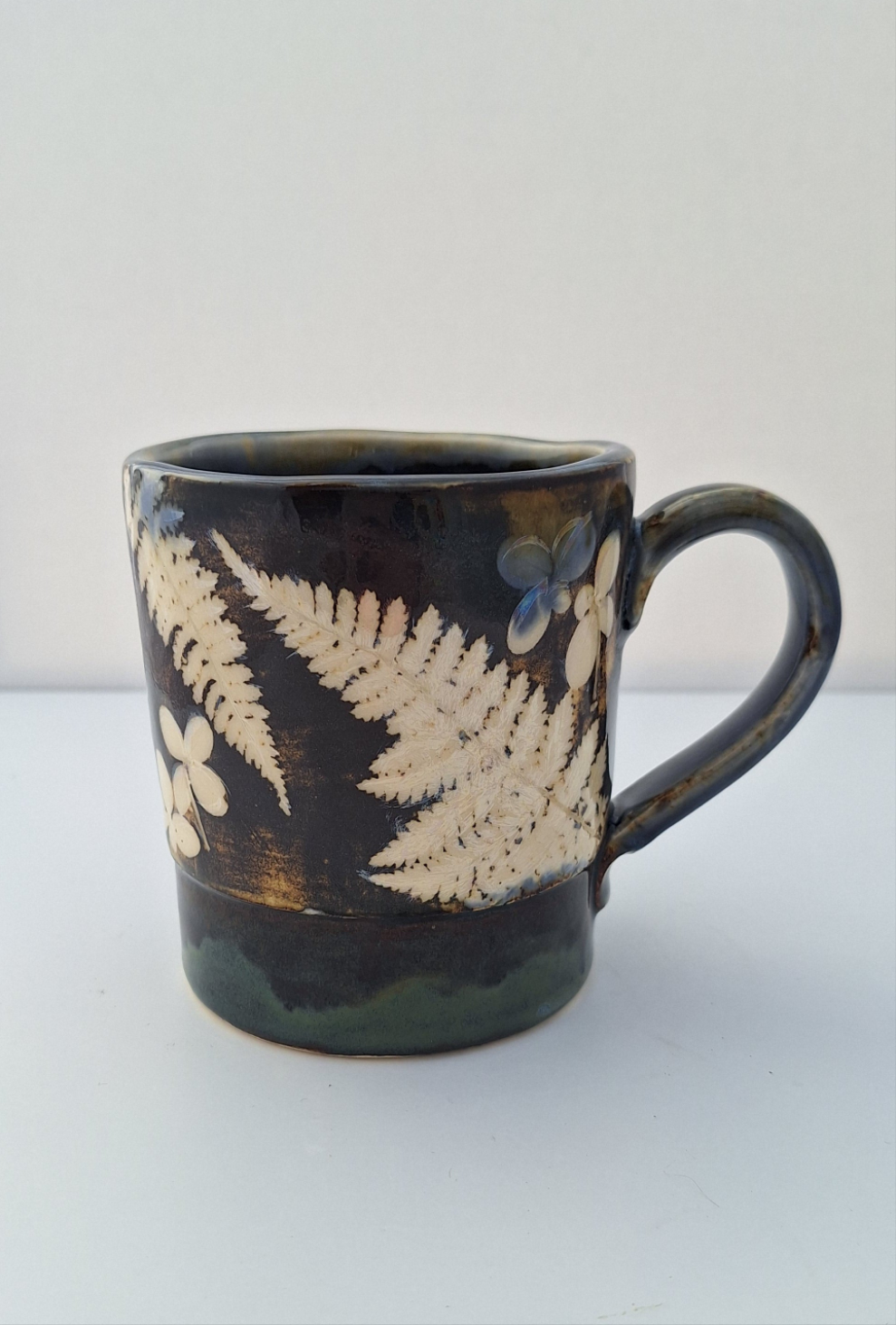 Hydrangea & Fern Mug