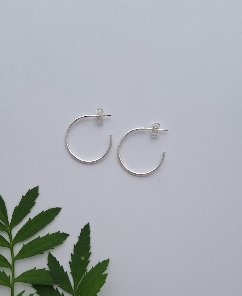 Simple Hoop Earrings