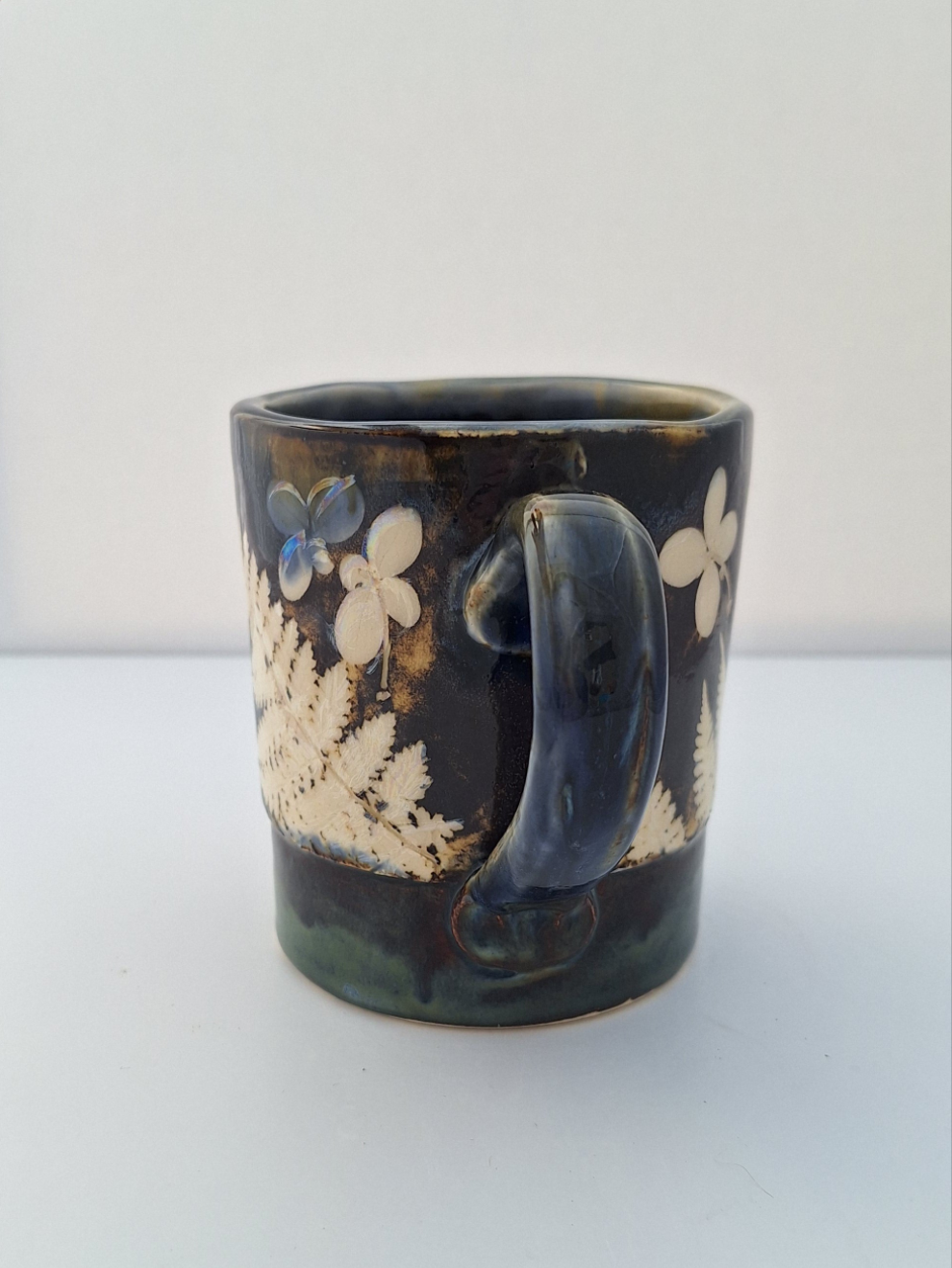 Hydrangea & Fern Mug