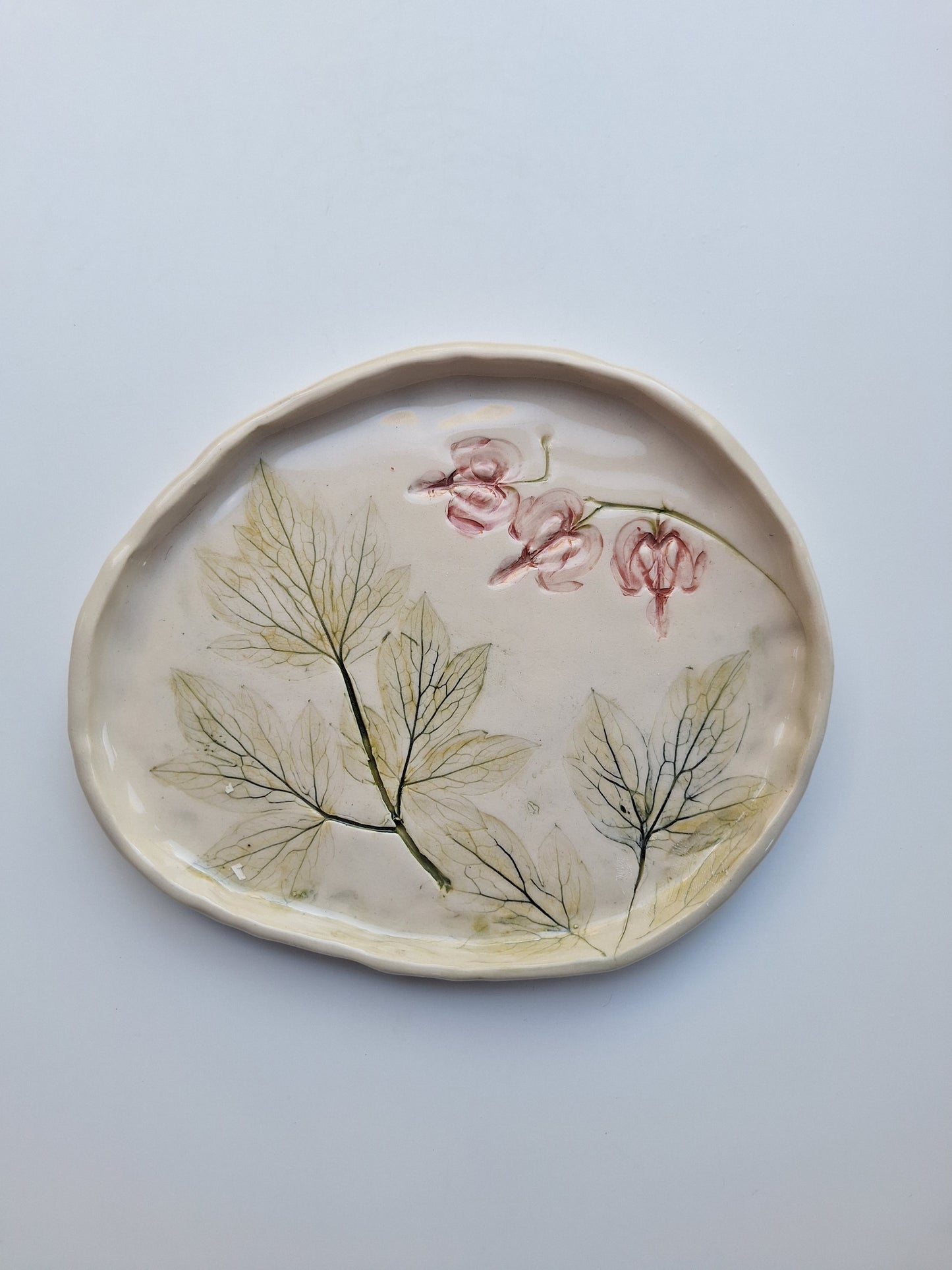 Bleeding Hearts Plate