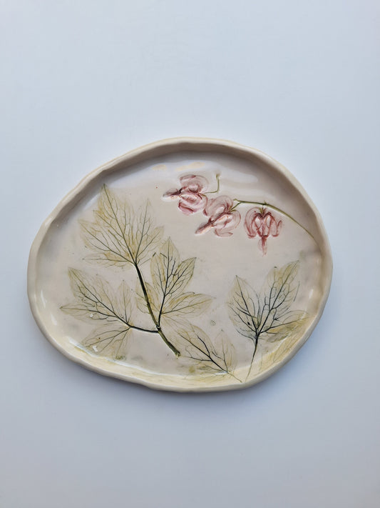 Bleeding Hearts Plate