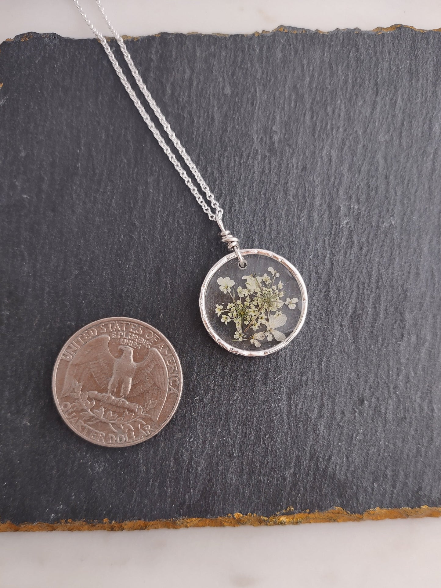 Queen Anne's Lace Necklace