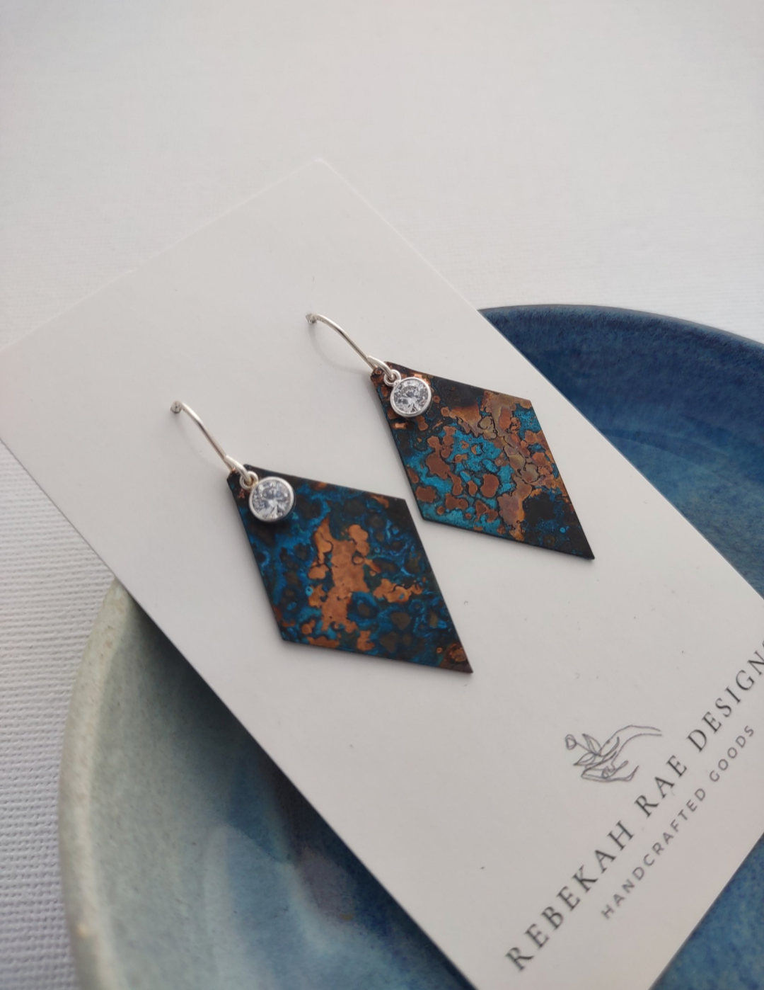 Trailhead Earrings with Gems