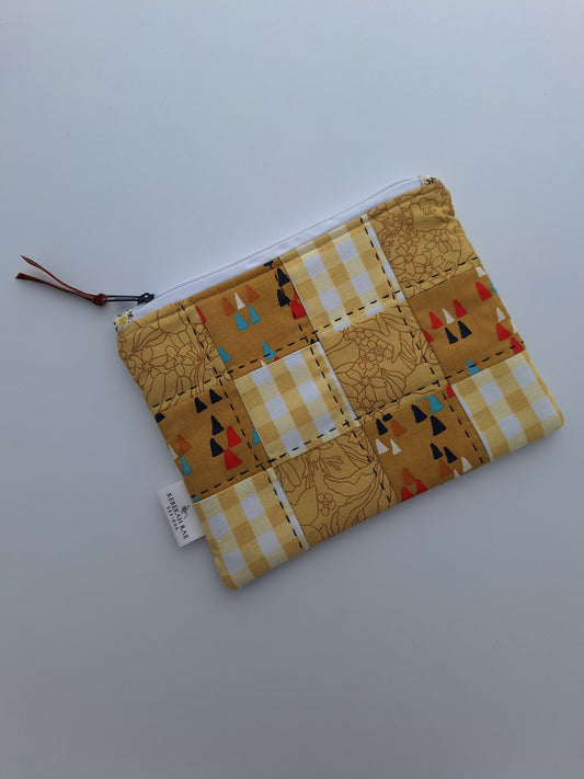 Heirloom Patchwork Zipper Pouch