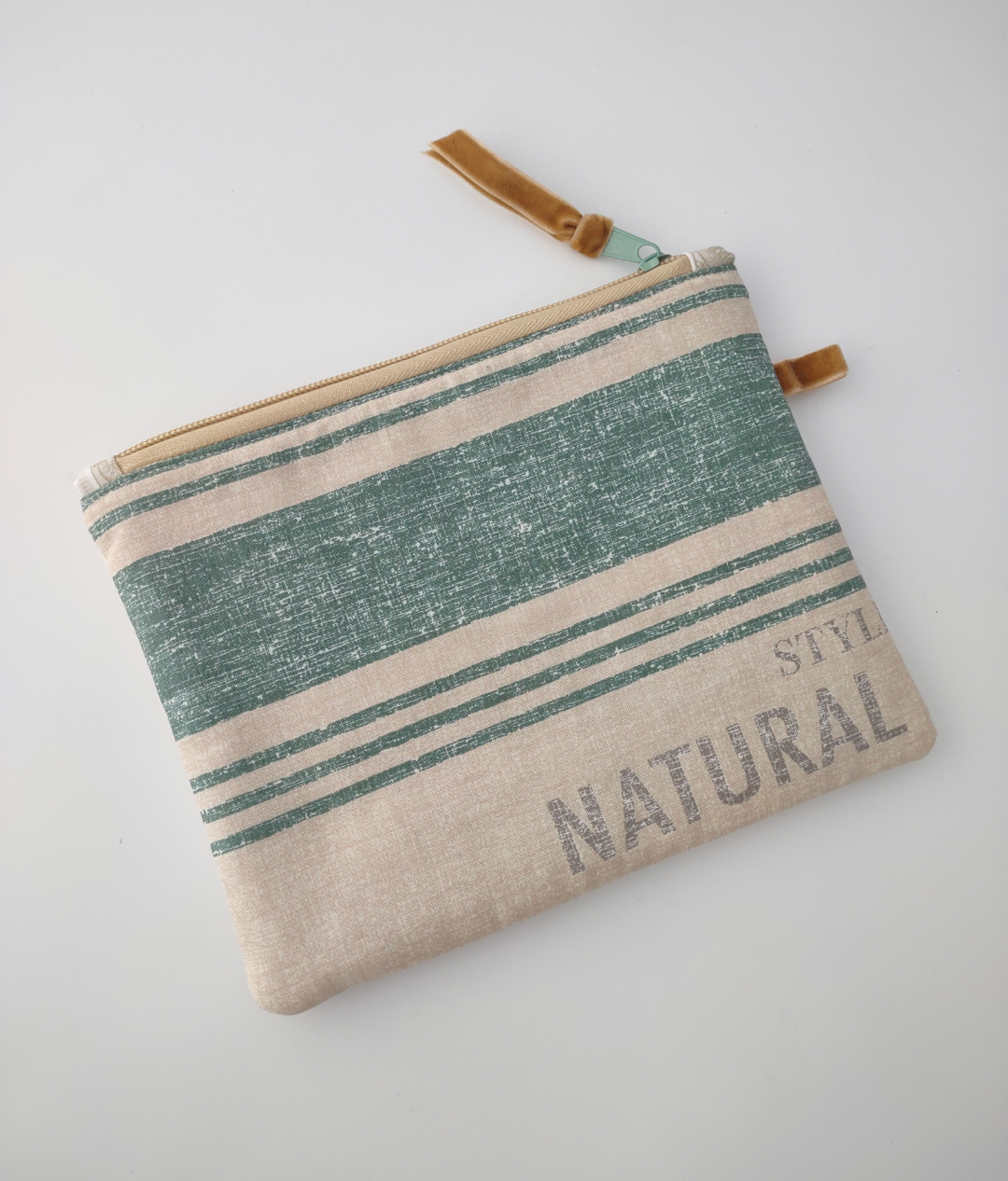 Heirloom Yo-yo Zipper Pouch