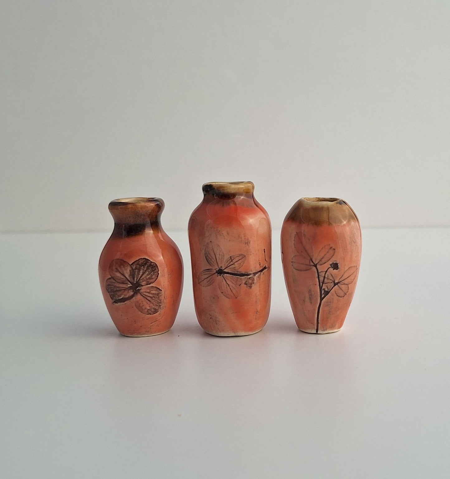 Tiny Vase Set - Peach