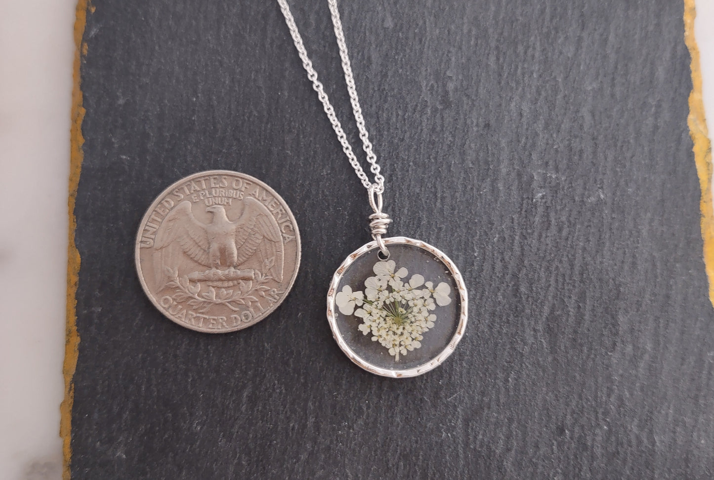 Queen Anne's Lace Necklace