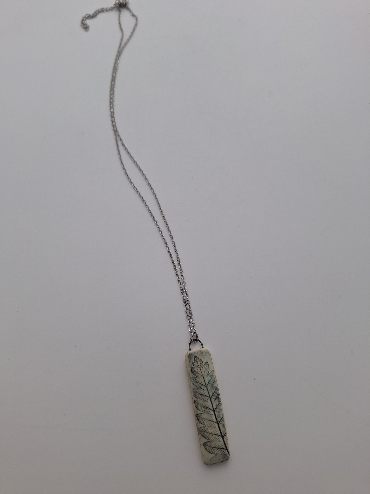 Fern Ceramic Necklace