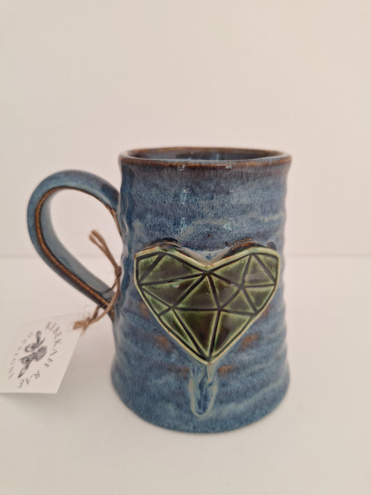 Patchwork Heart Mug