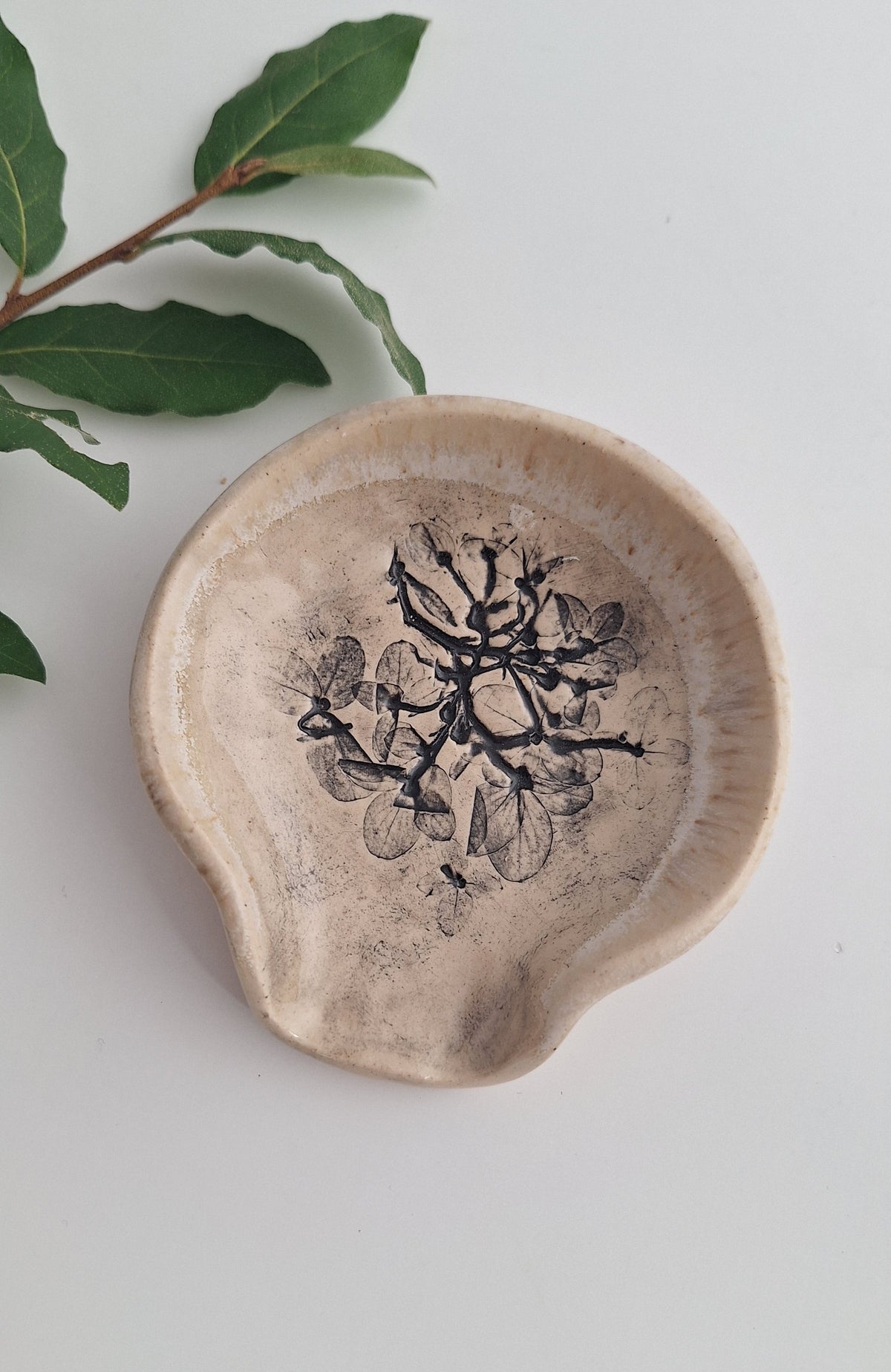 Spoon Rest - Hydrangea