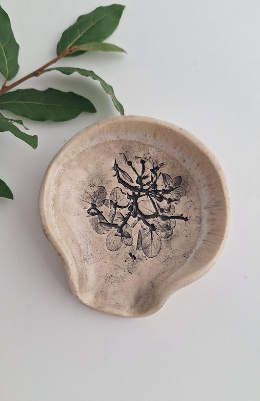 Spoon Rest - Hydrangea