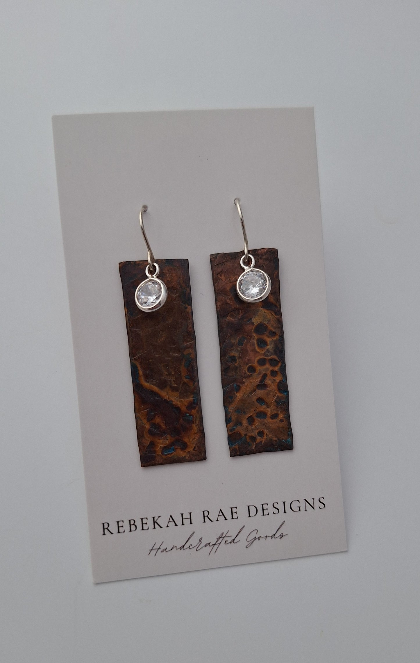 Patina Bar Earrings