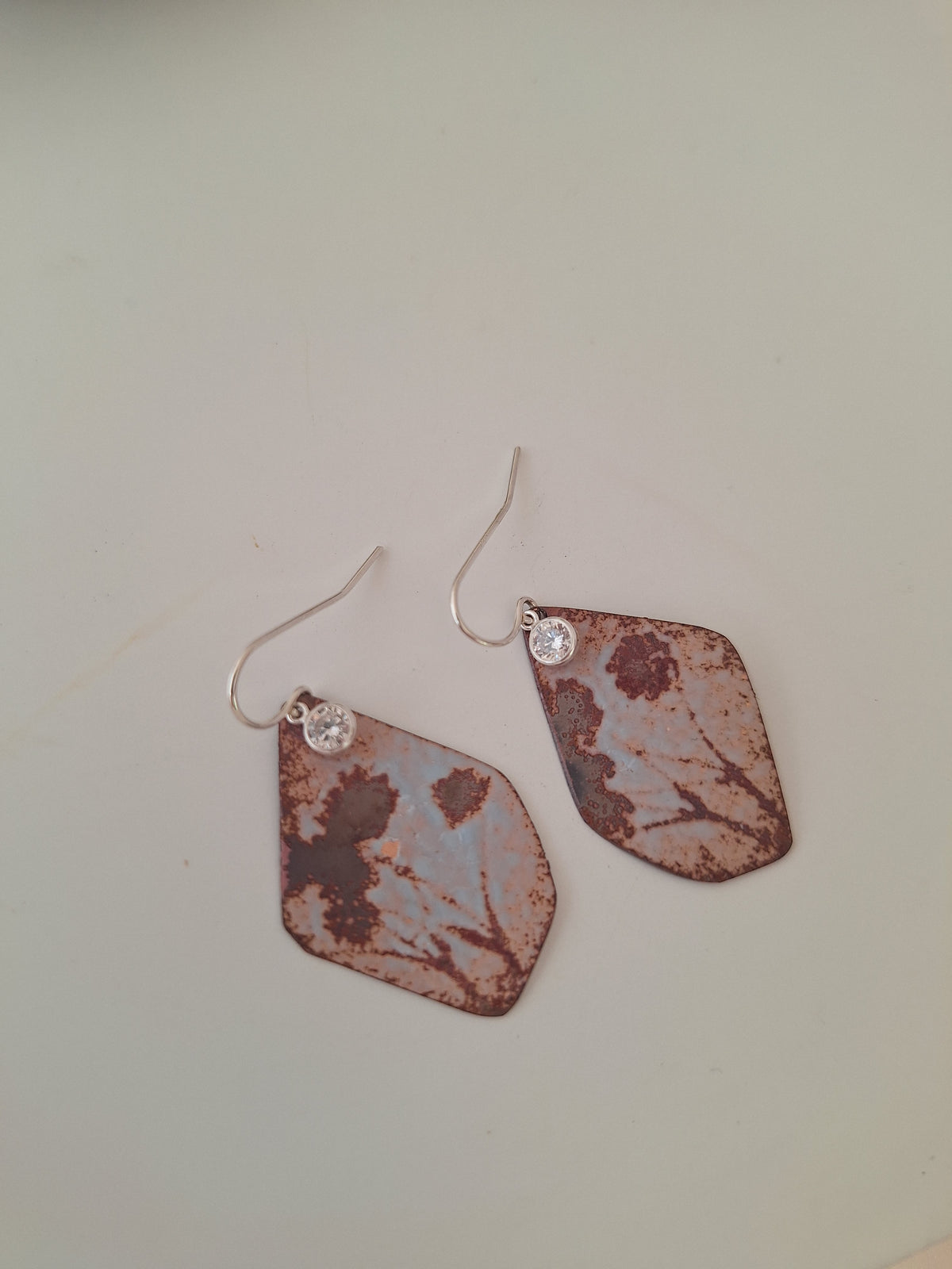 Copper Flora Earrings