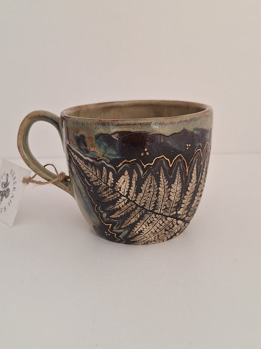 Pressed Fern Mug