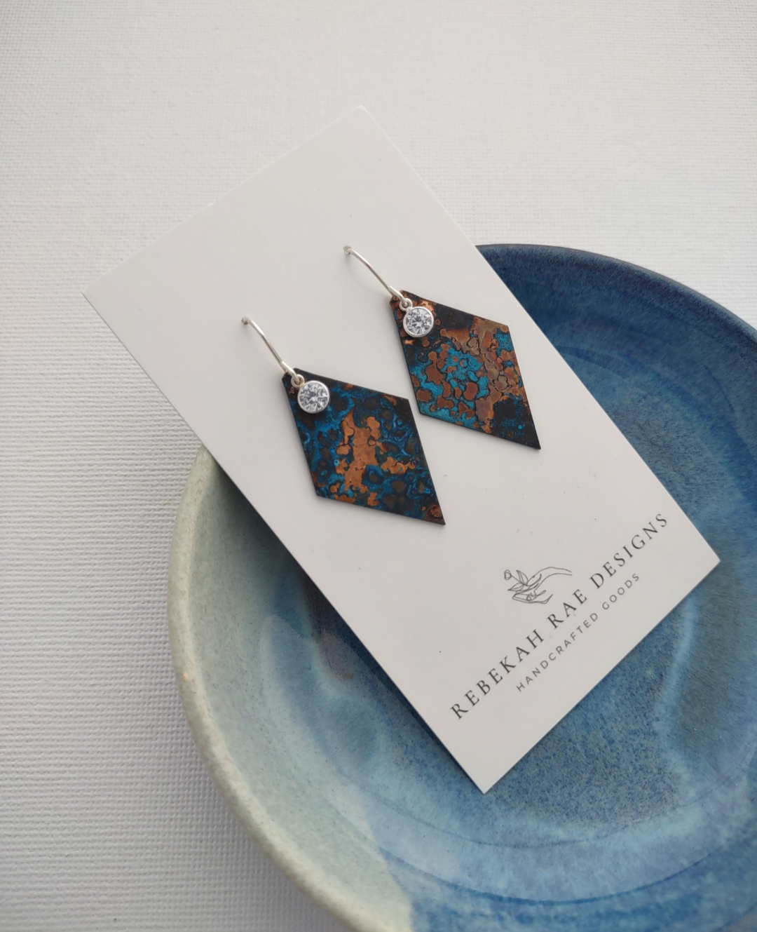 Trailhead Earrings with Gems