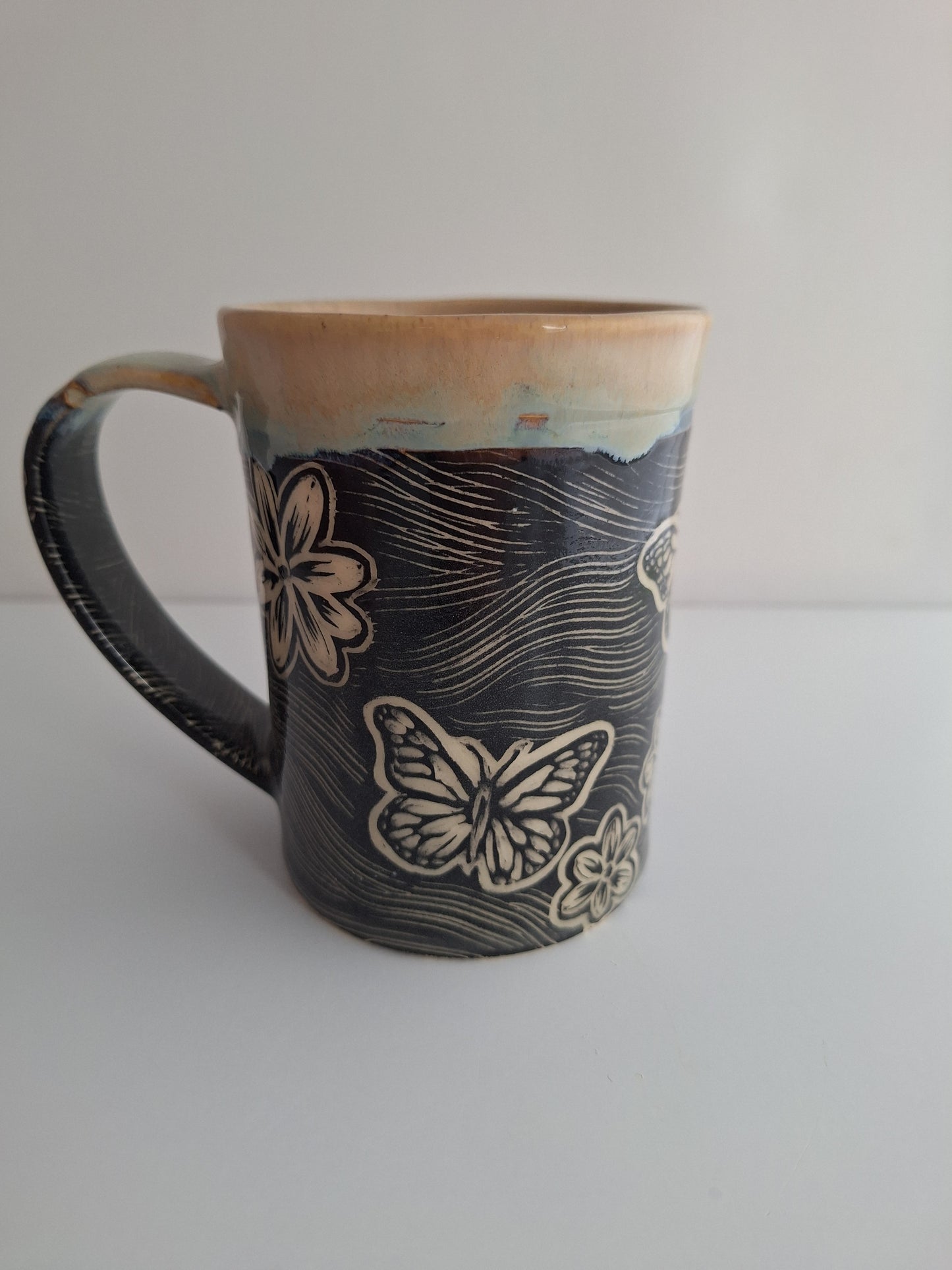 Hand-carved Growth Mug