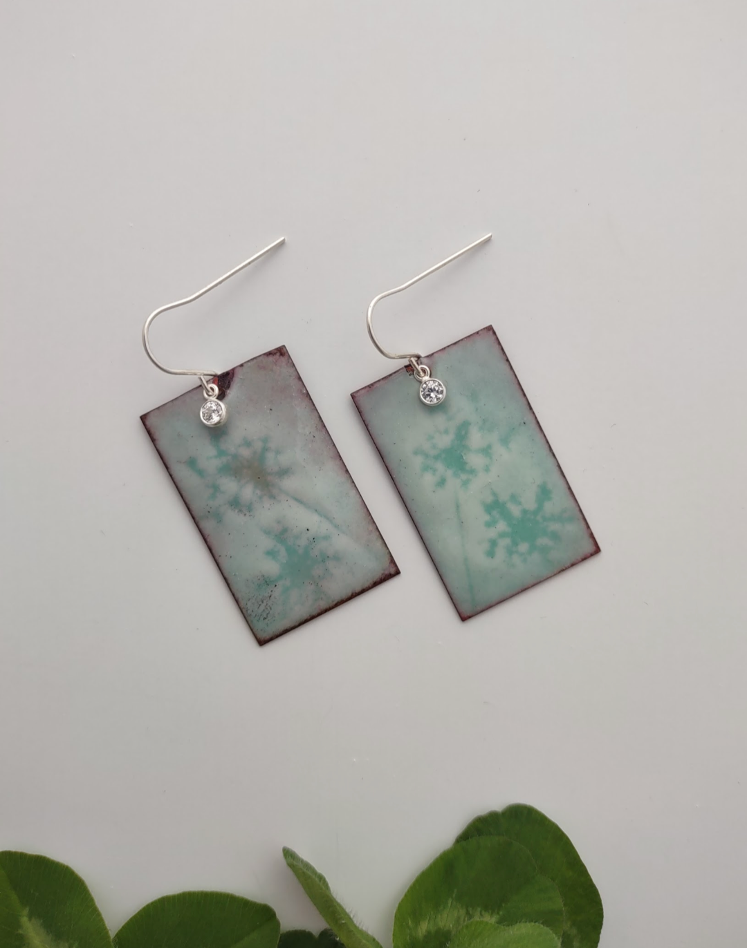 Wild Lace Patinaed Earrings