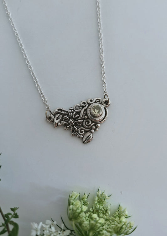 Sterling Silver Cosmo Necklace