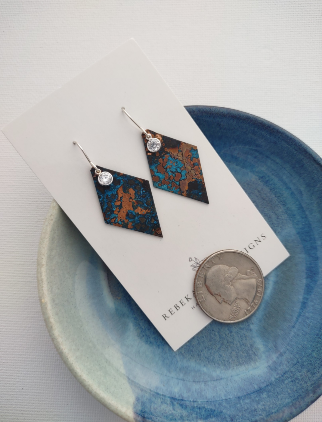 Trailhead Earrings with Gems