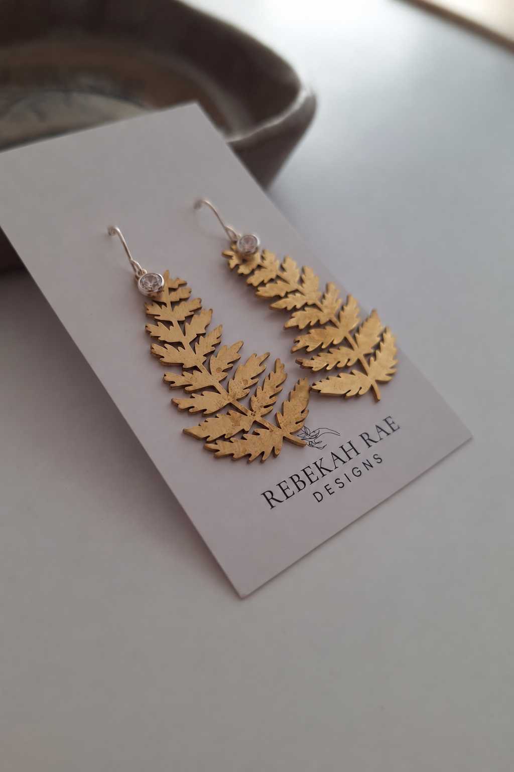Sunrise Fern Earrings