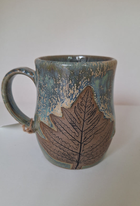 Sensitive Fern Mug - Botanical Imprint