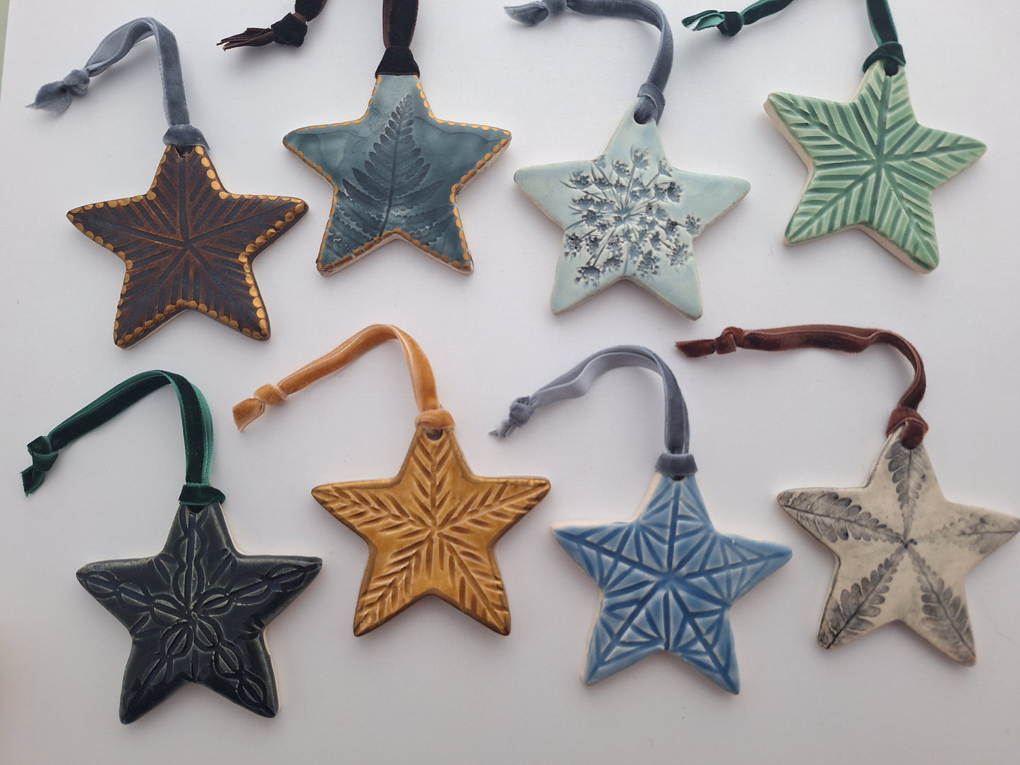 Cozy Star Ornaments