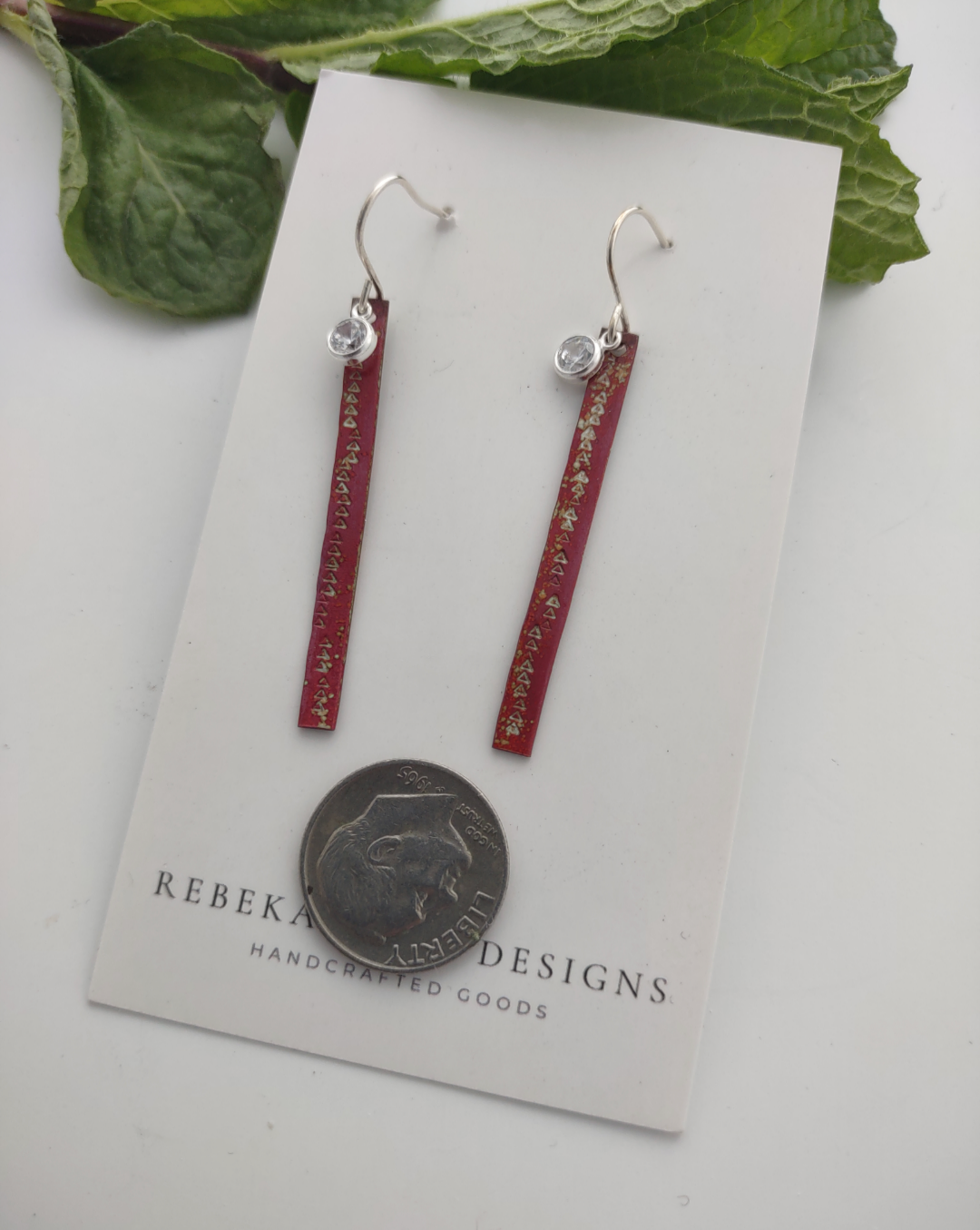 Crimson Earrings