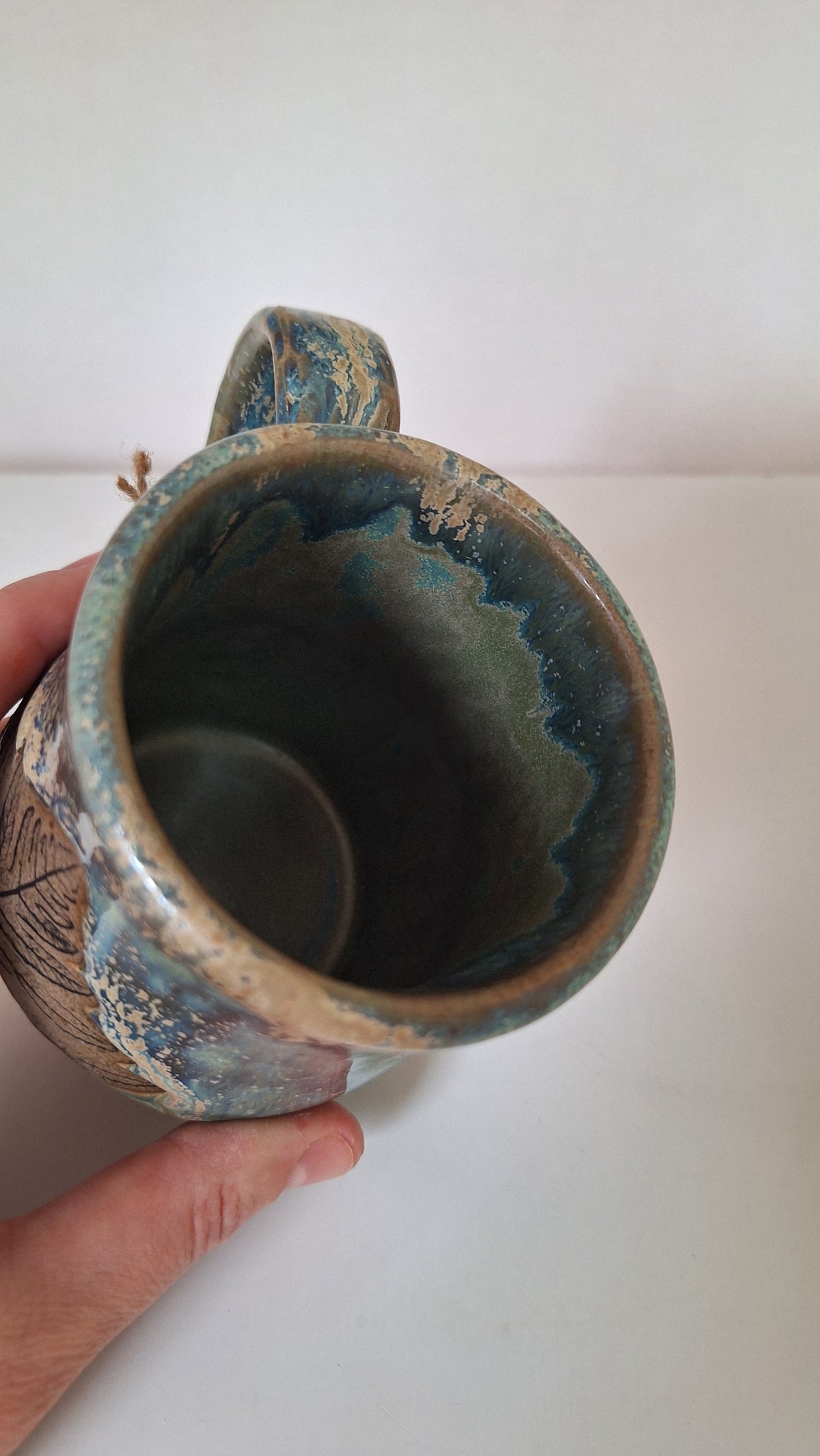 Sensitive Fern Mug - Botanical Imprint
