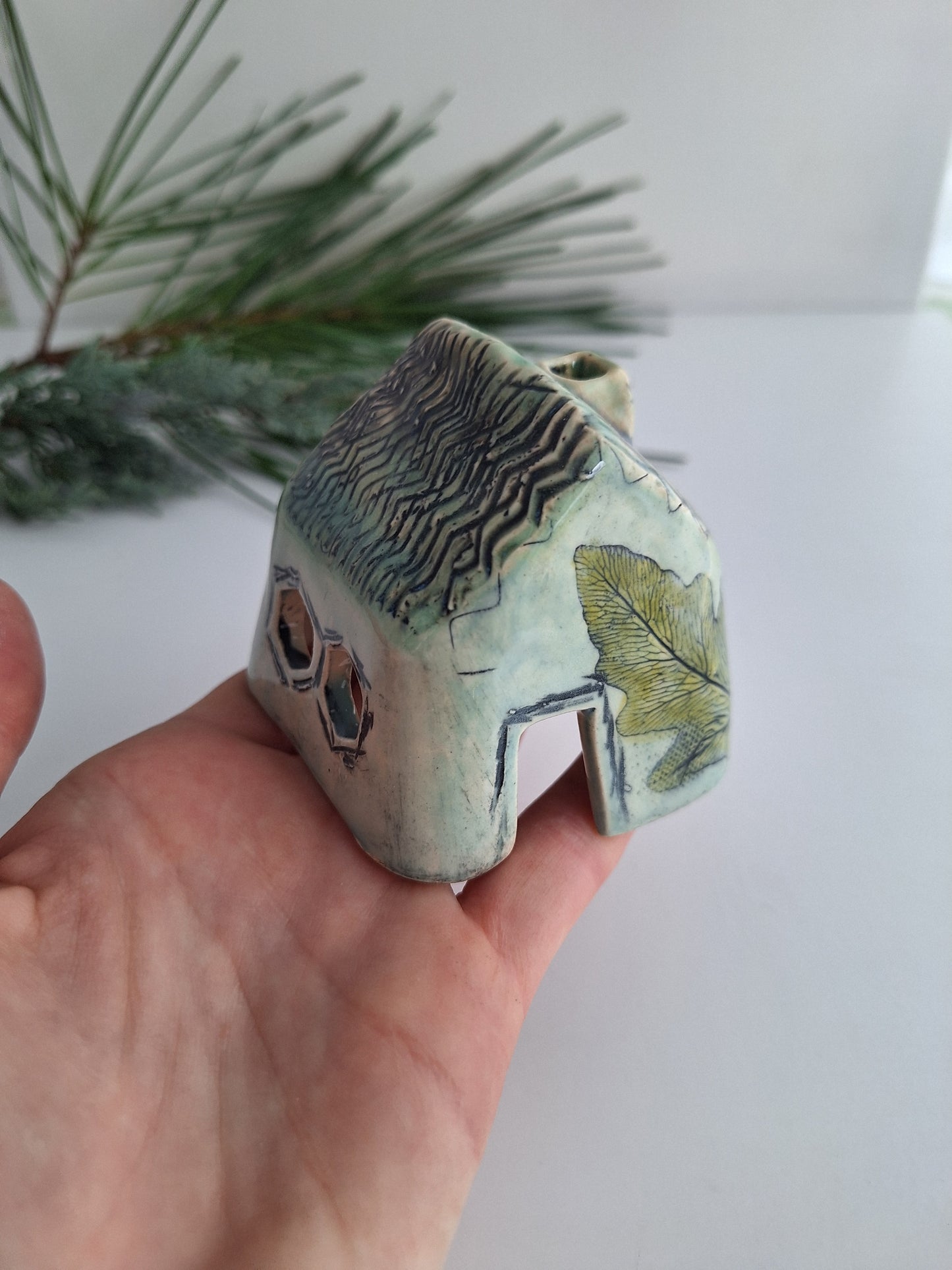 Tiny House - Aqua ferns