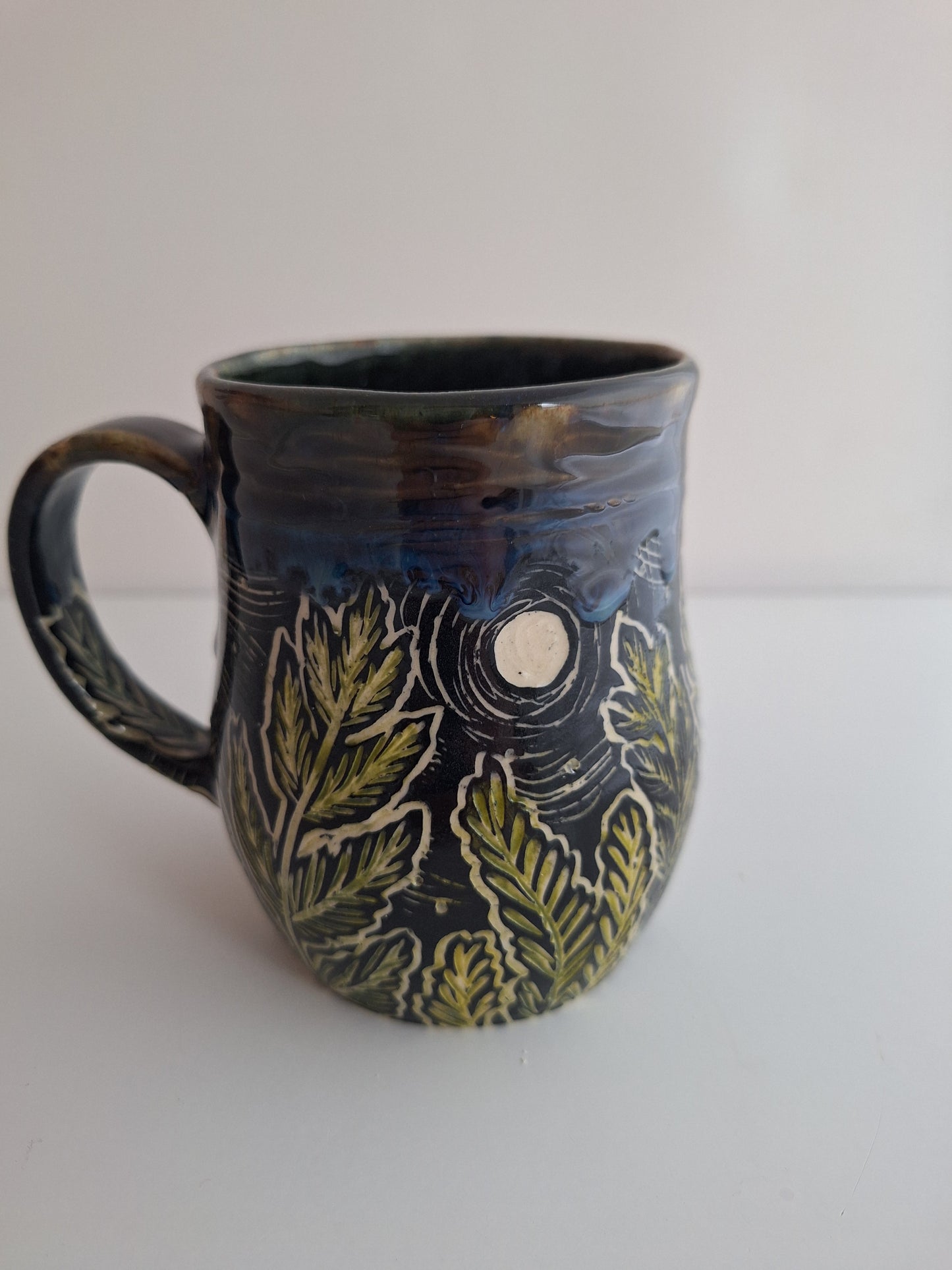 Hand-carved Moments Mug