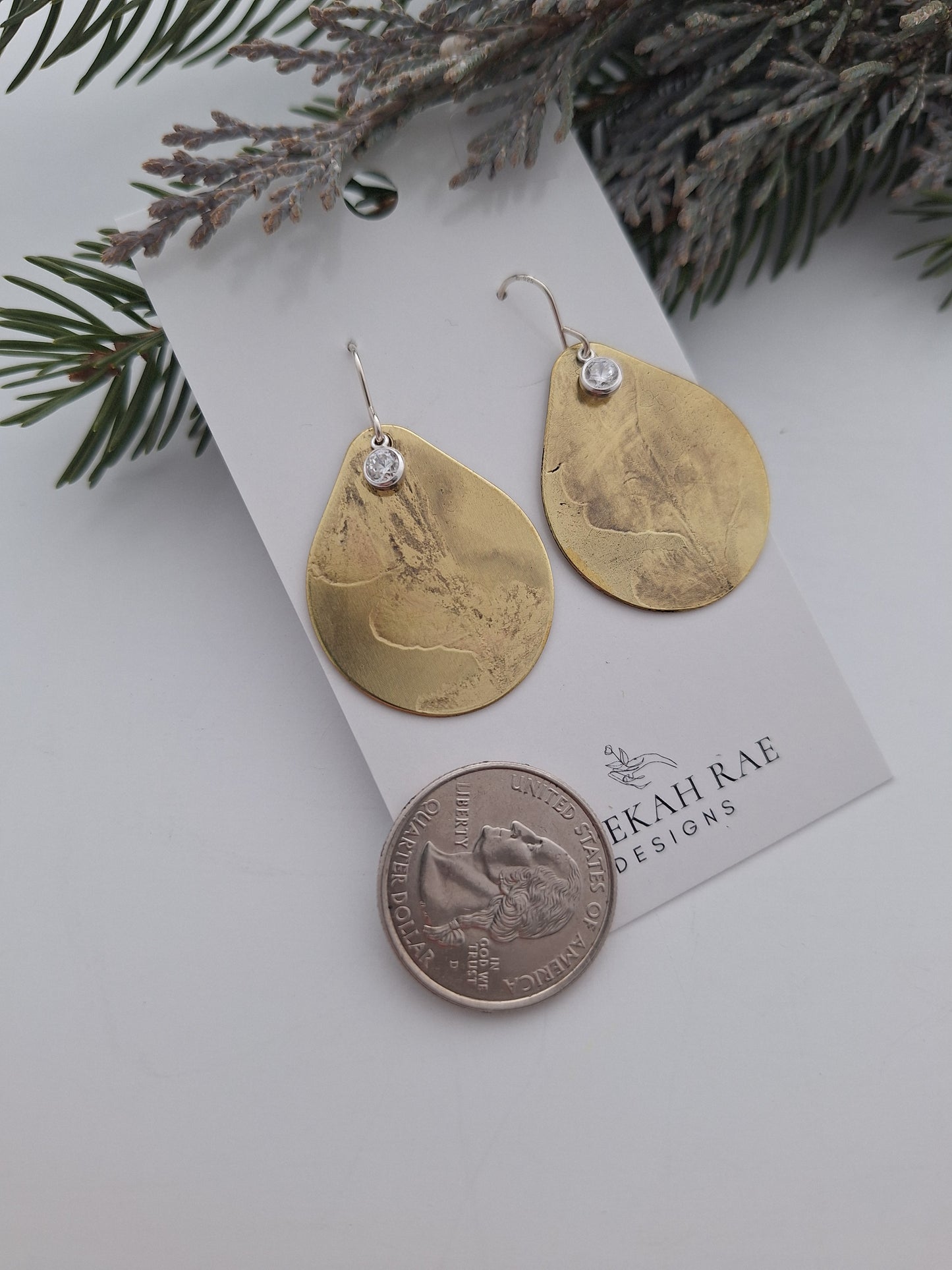 Fern Imprint Earrings