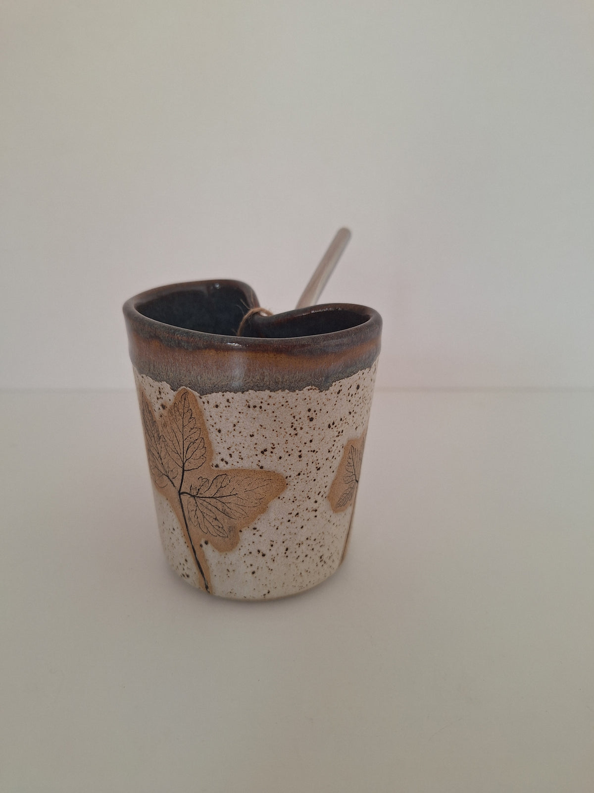 Cocktail Sipper - Botanical Imprint, wild flora - straw included