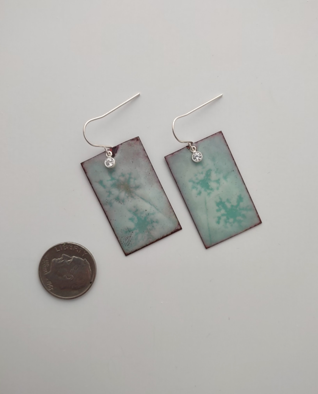 Wild Lace Patinaed Earrings