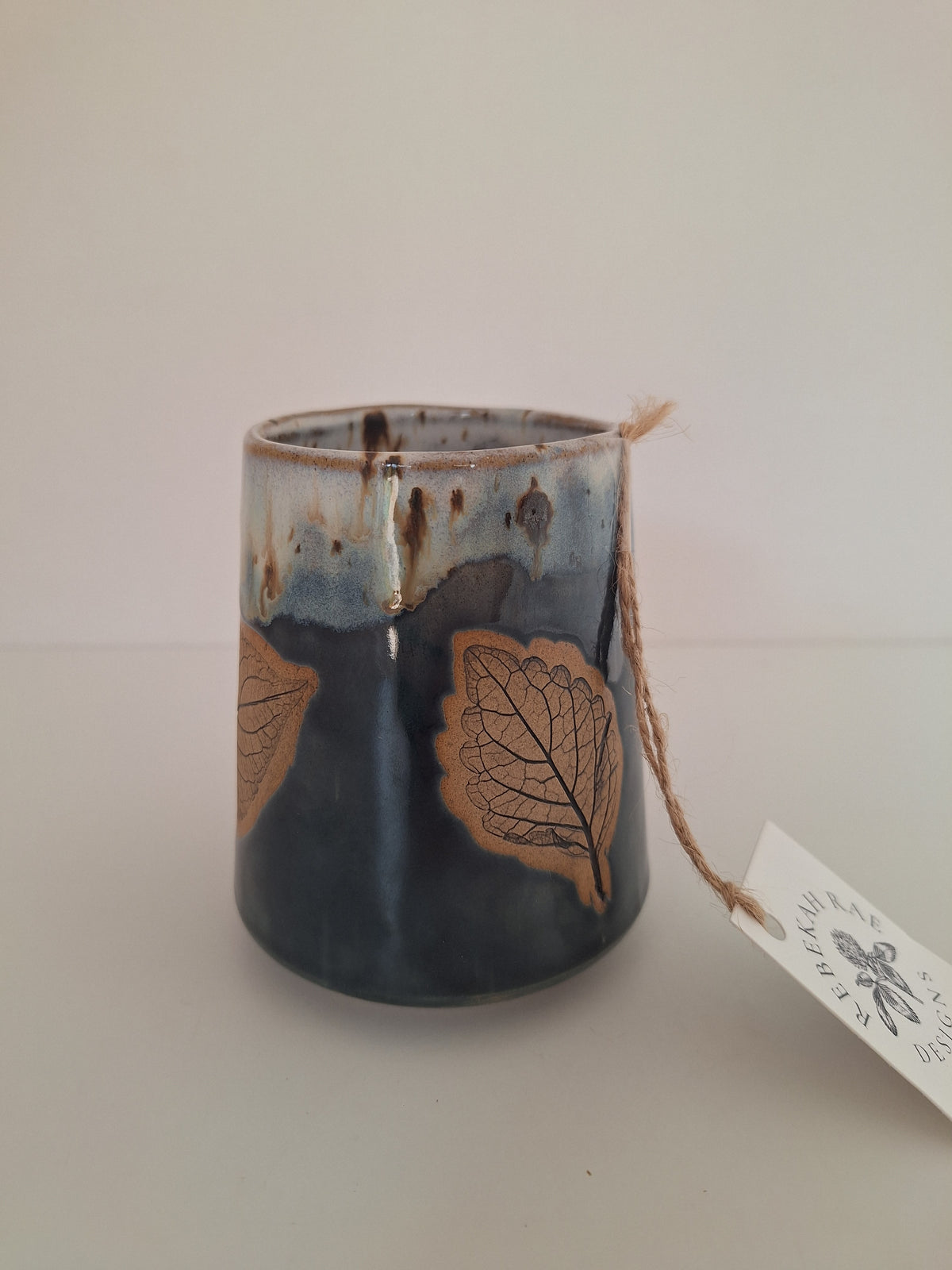 Botanical Tumbler - Coleus - Stemless Wine Cup, Mulled Cider, Cocktail